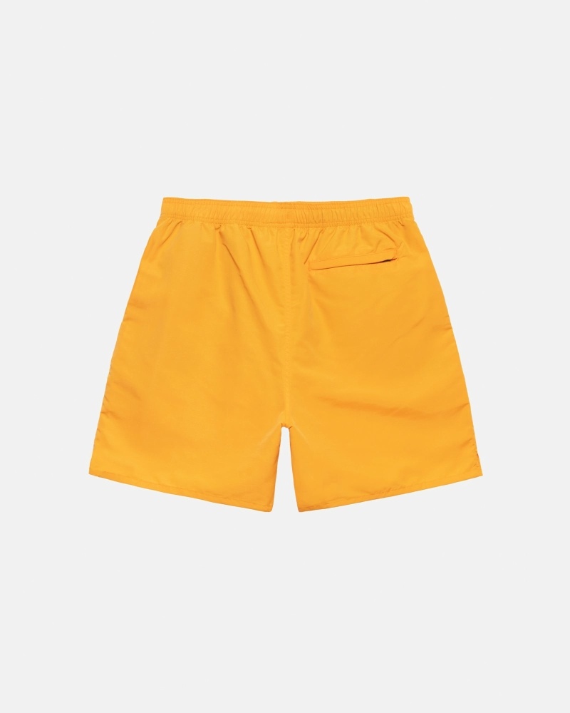 Orange Men's Stussy Stock Shorts | CA0000697