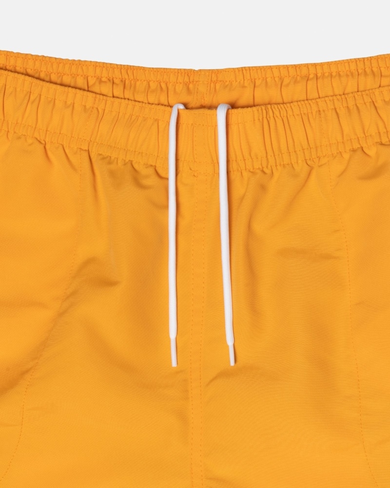 Orange Men's Stussy Stock Shorts | CA0000697