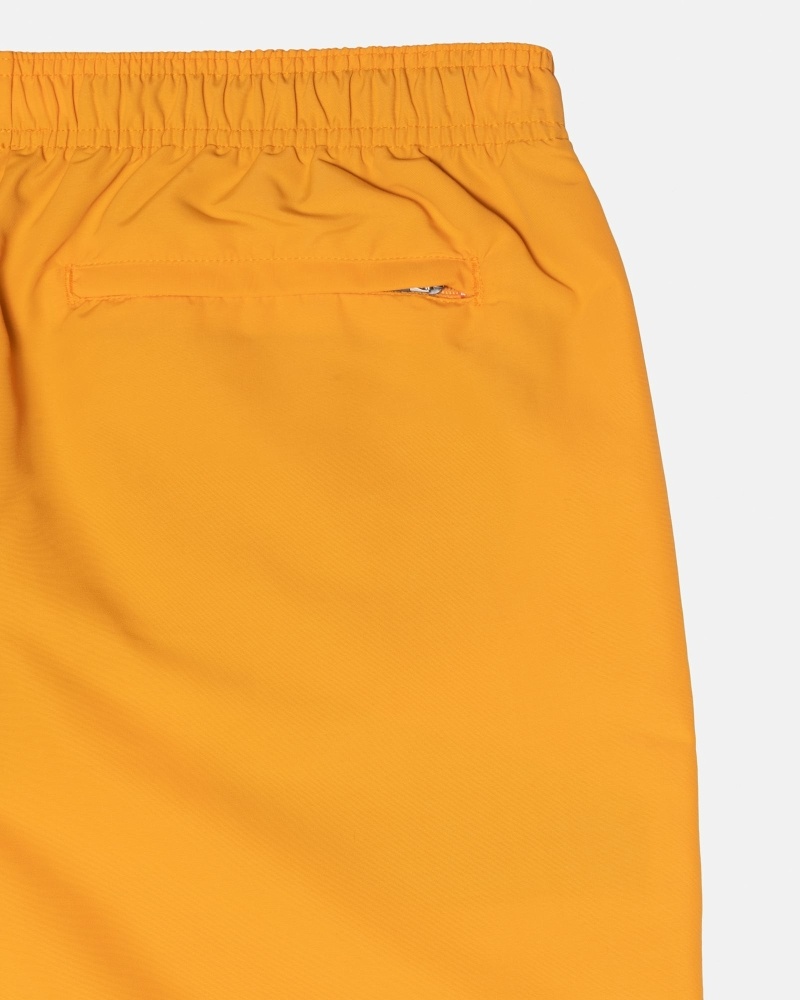 Orange Men's Stussy Stock Shorts | CA0000697