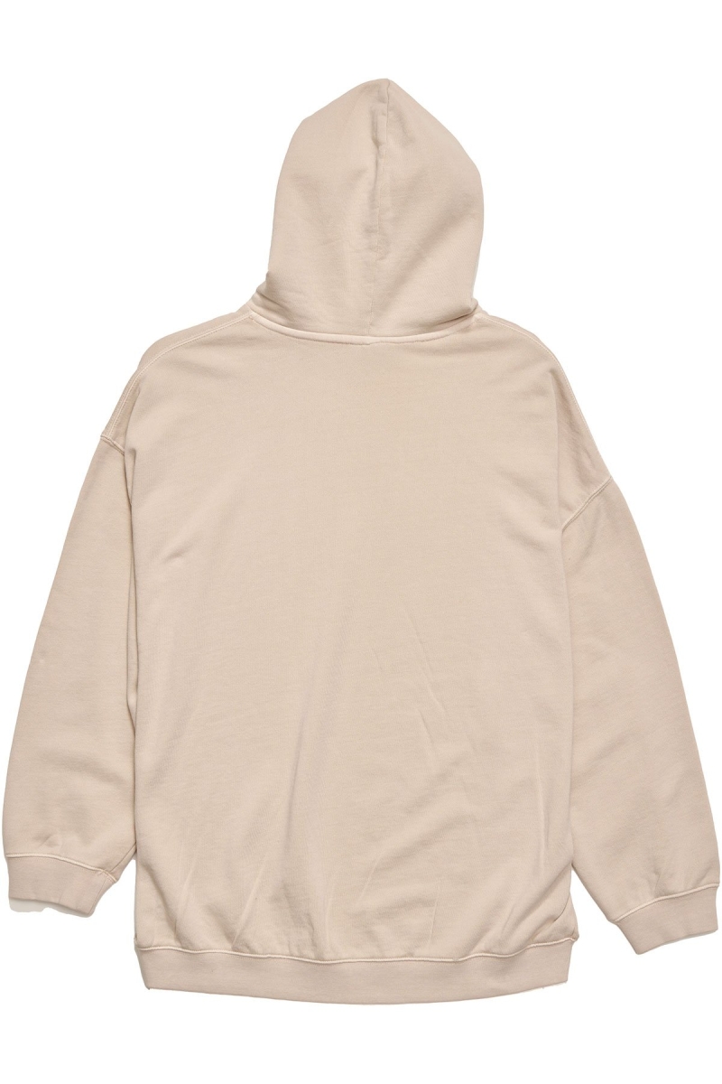 Orange Women's Stussy INT. Embroidered Hoodies | CA0000046