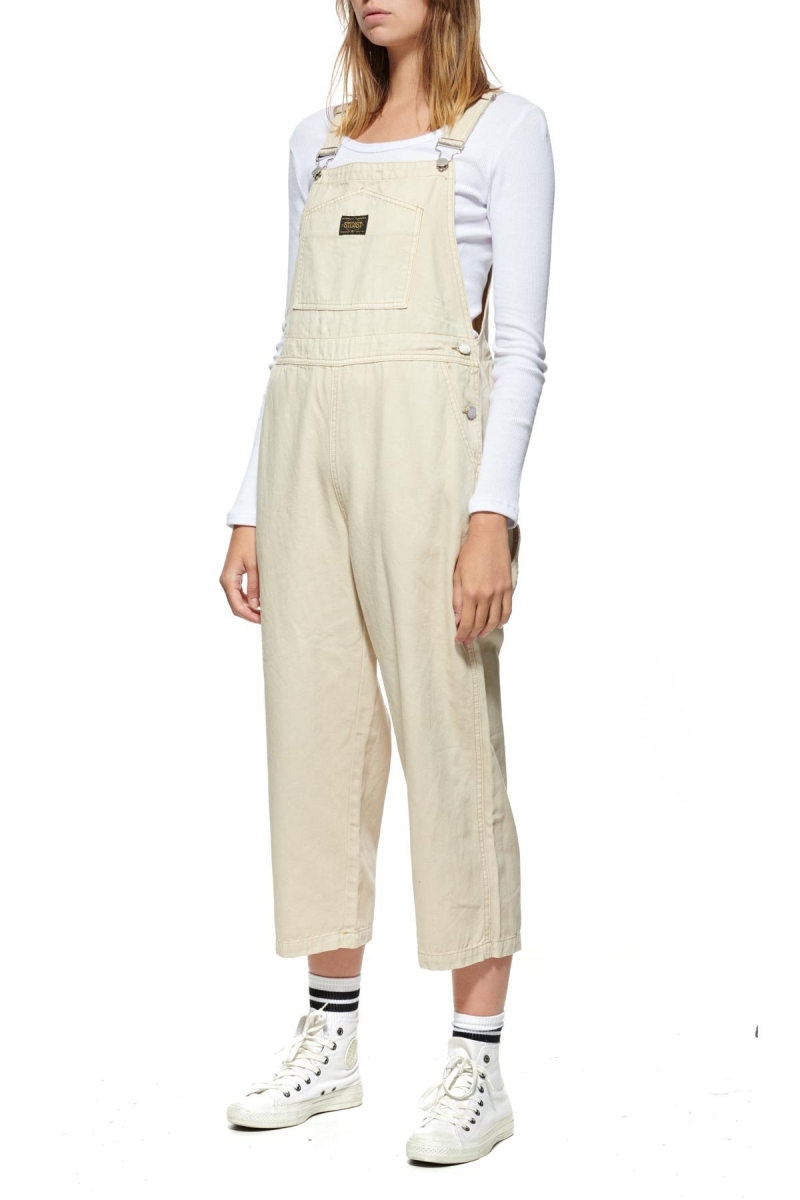 Orange Women's Stussy Irving Worker Overall Pants | CA0000560