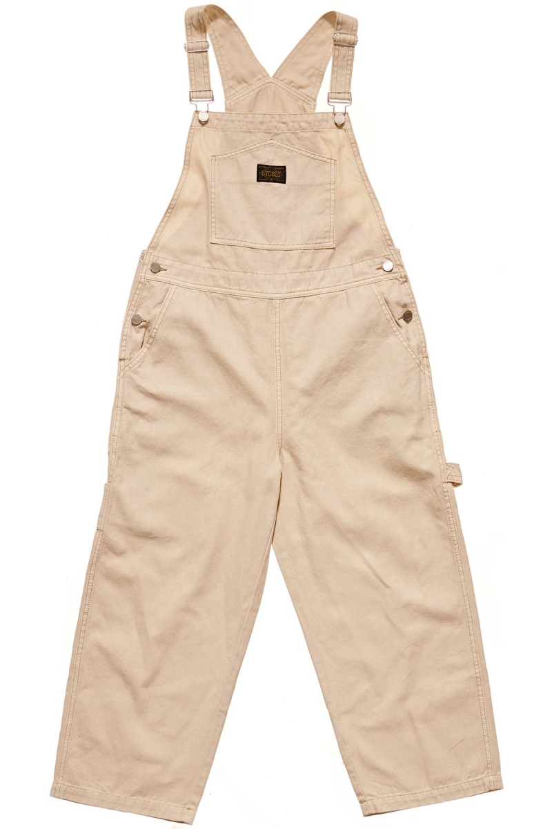 Orange Women\'s Stussy Irving Worker Overall Pants | CA0000560