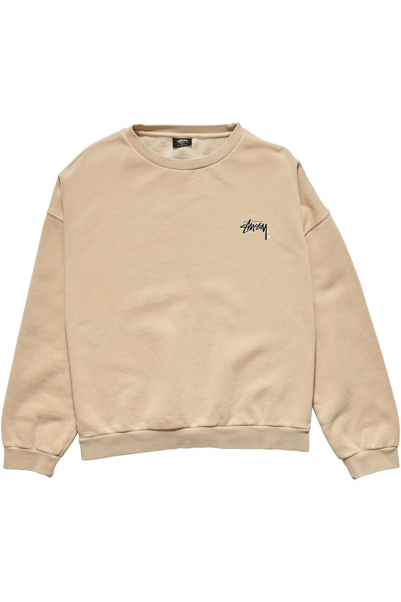 Orange Women\'s Stussy Parkway OS Crew Sweaters | CA0000849