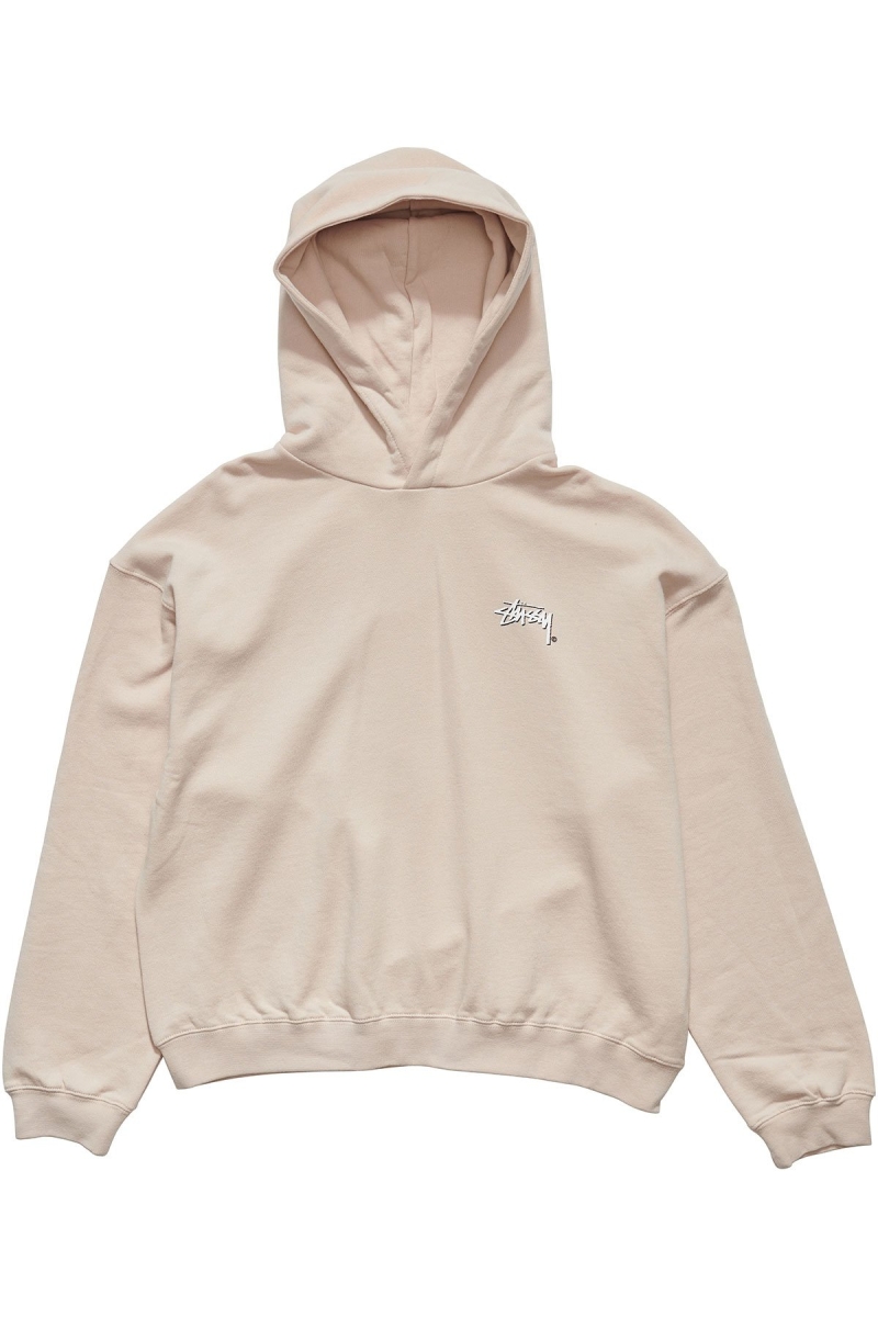 Orange Women\'s Stussy Player Fleece Hood Sportswear | CA0000782