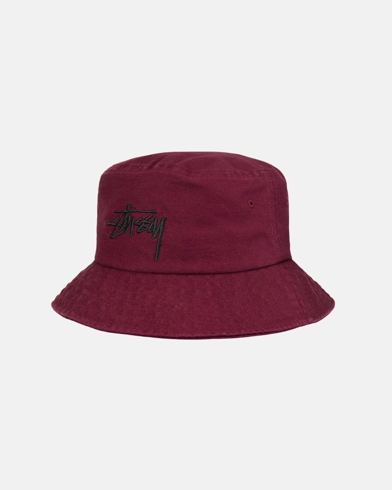 Pink Men's Stussy Big Stock Bucket Hats | CA0000403