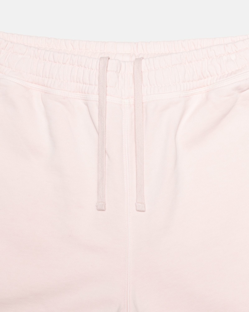 Pink Men's Stussy Overdyed Stock Logo Short Shorts | CA0000664