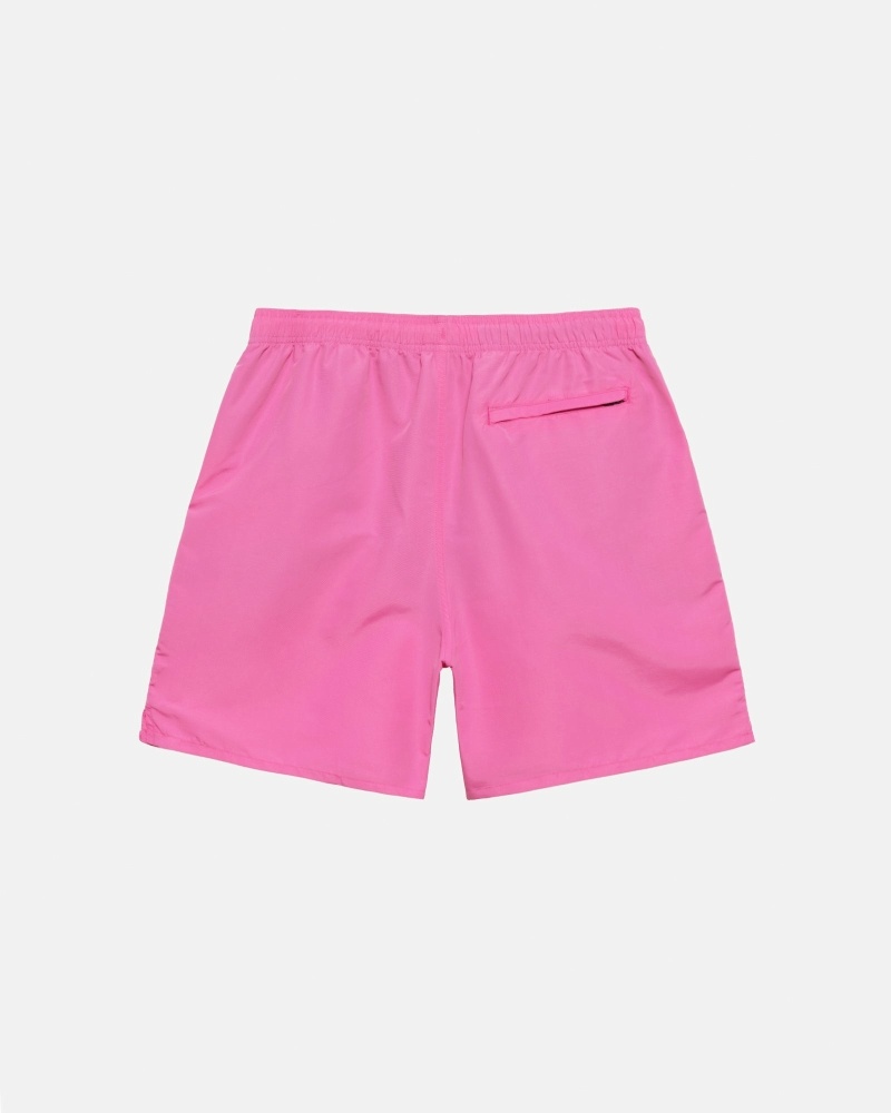 Pink Men's Stussy Stock Shorts | CA0000689