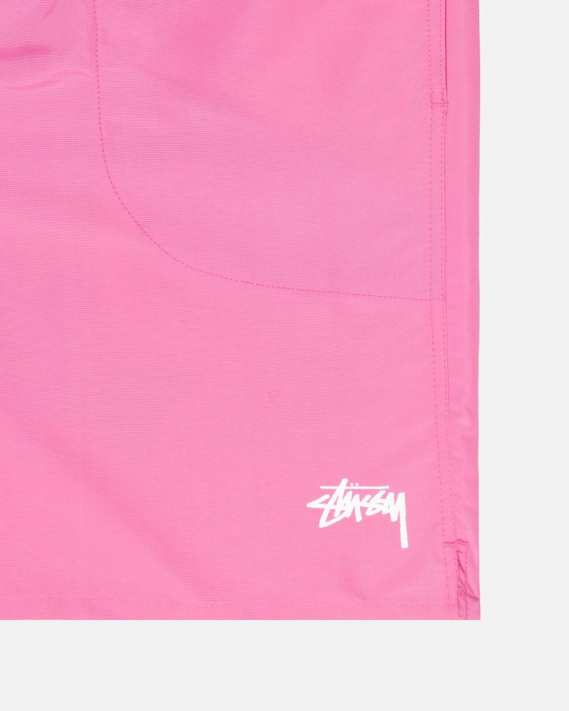 Pink Men's Stussy Stock Shorts | CA0000689