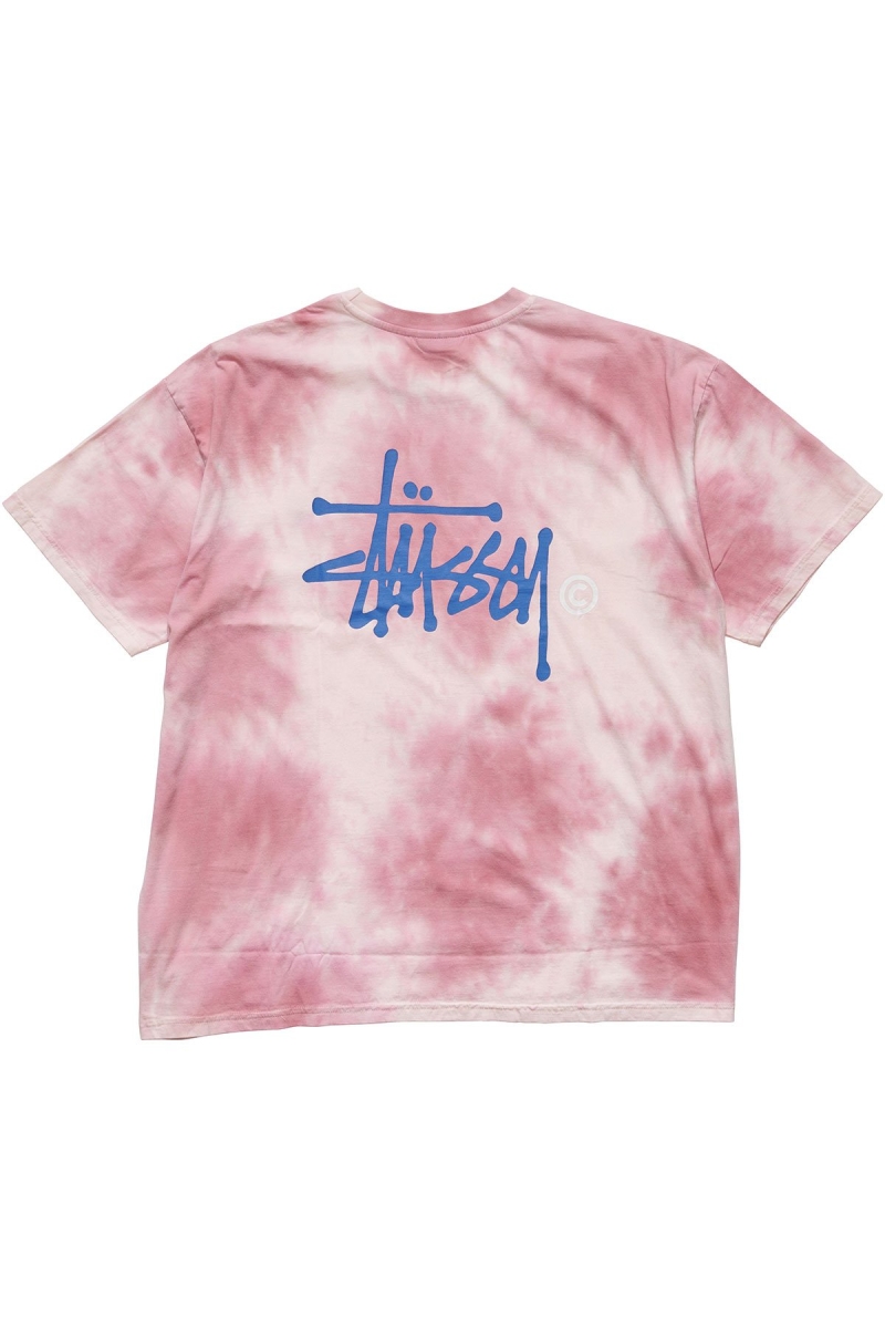 Pink Women's Stussy Marble BF Tee Sportswear | CA0000776