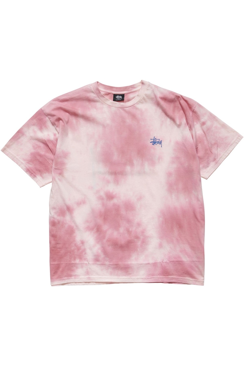 Pink Women\'s Stussy Marble BF Tee Sportswear | CA0000776