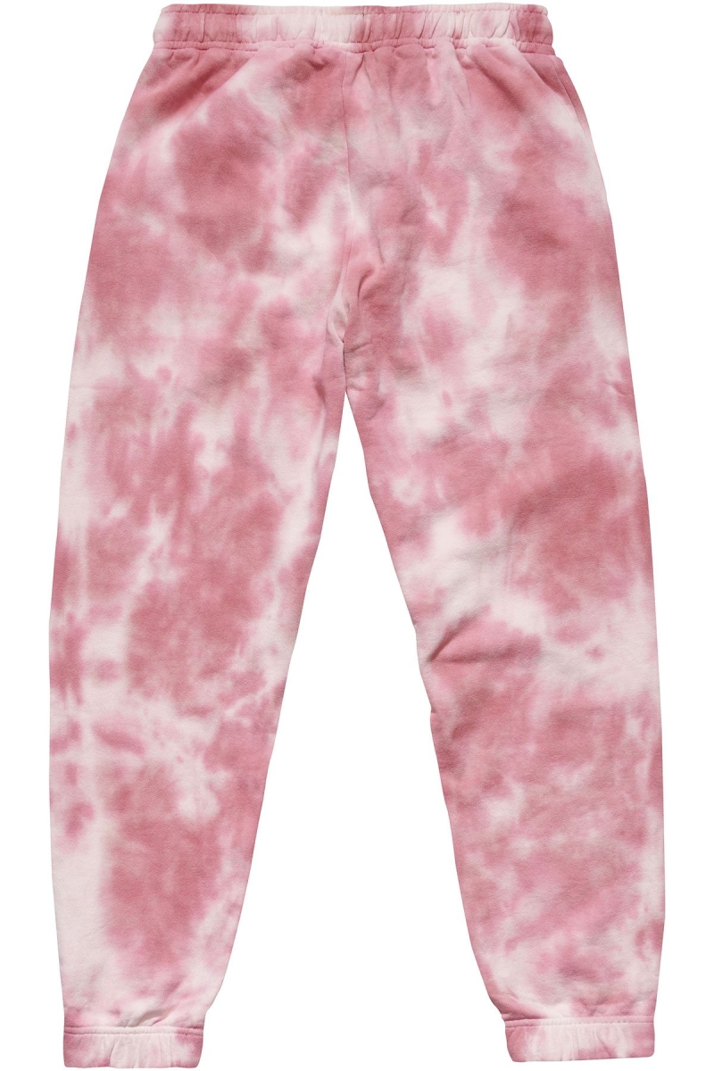 Pink Women's Stussy Marble Trackpant Track Pants | CA0000988