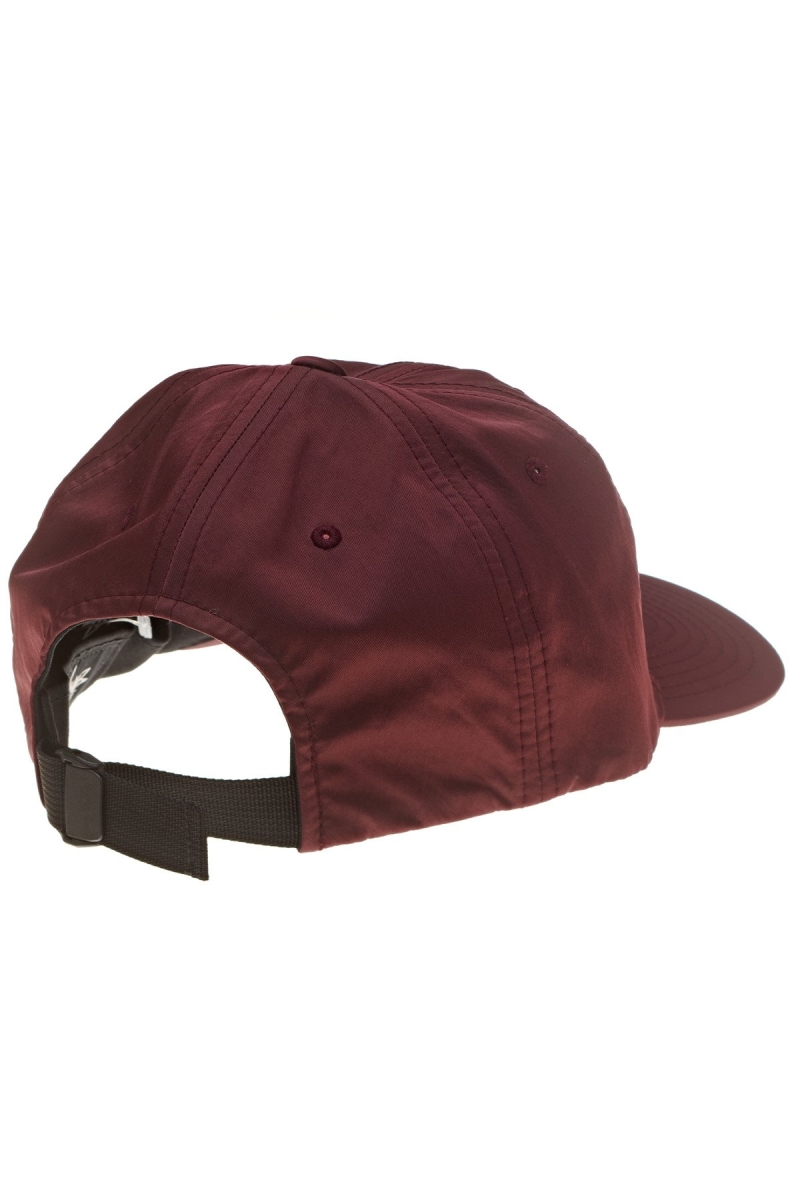 Red Men's Stussy Authentic Satin Low Pro Hats | CA0000378