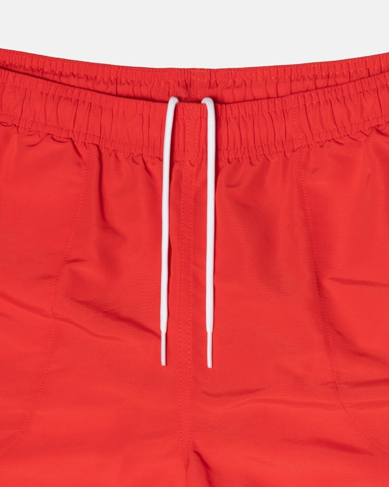 Red Men's Stussy Ss-Link Shorts | CA0000684