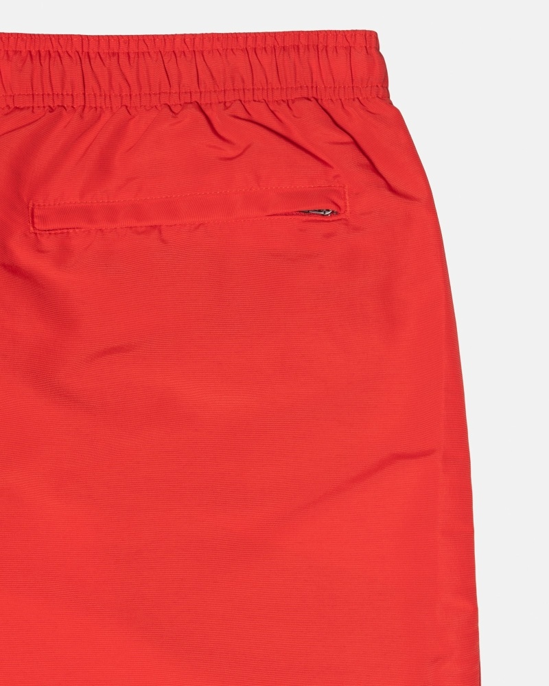 Red Men's Stussy Ss-Link Shorts | CA0000684