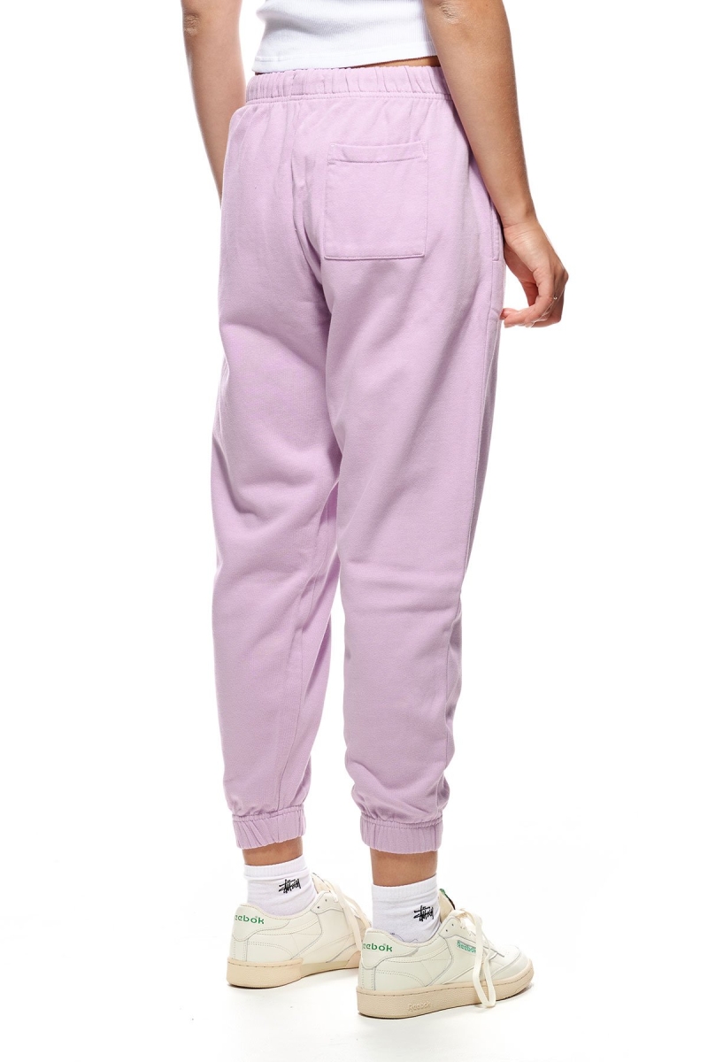 Red Women's Stussy City Circle Track Pants | CA0000976