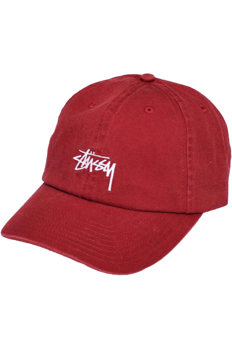 Red Women\'s Stussy Stock Low Pro Hats | CA0000497