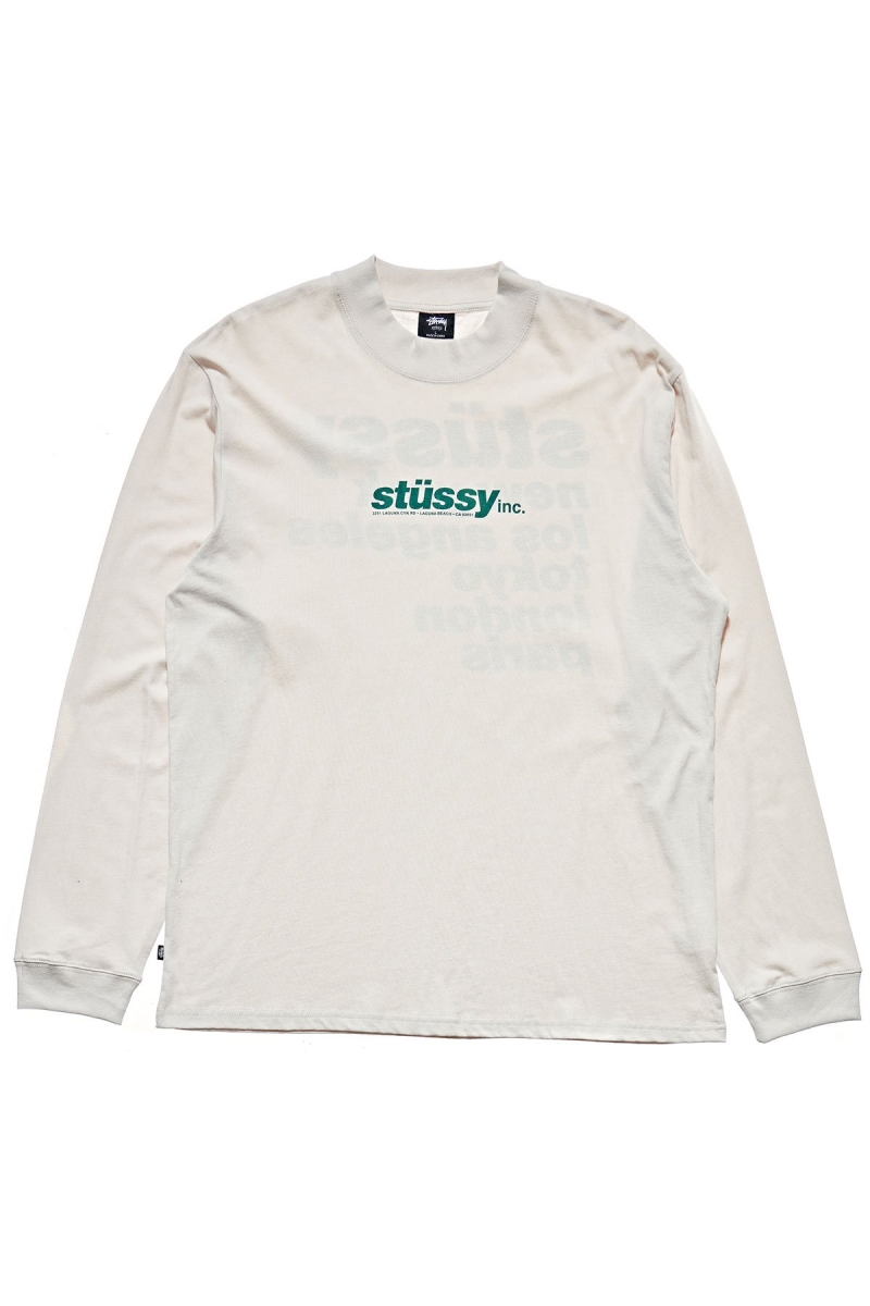 White Men's Stussy Cities Sweatshirts | CA0000902