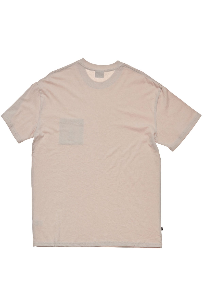 White Men's Stussy Crown Pocket SS T Shirts | CA0000147