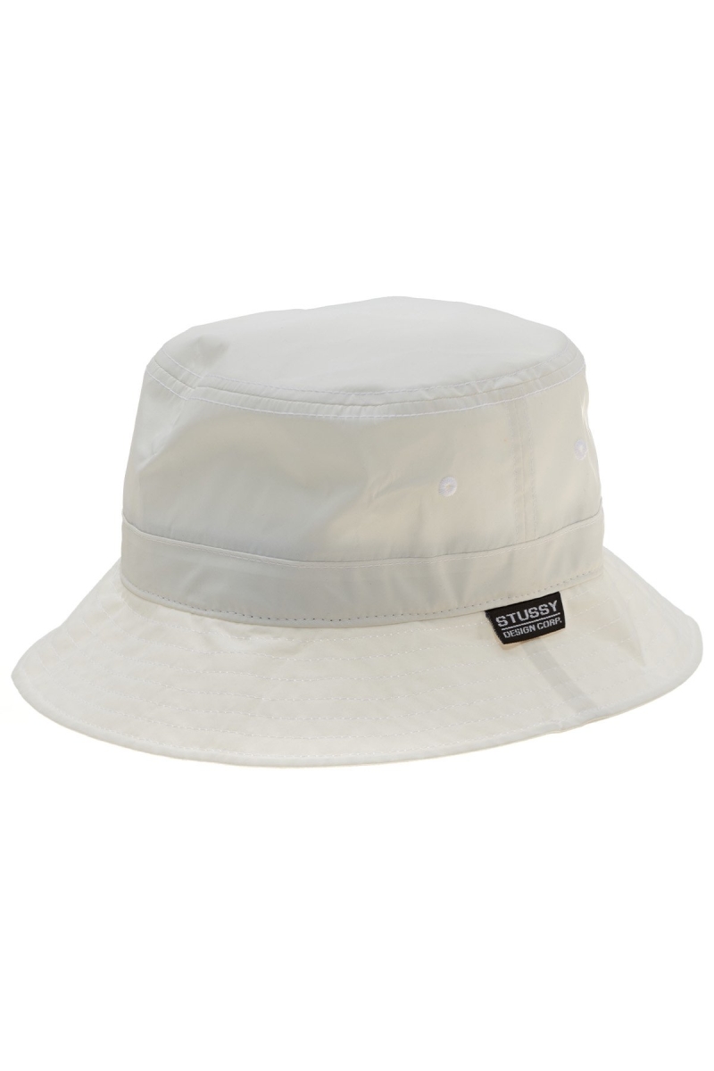 White Men\'s Stussy Design Corp. Bucket Hats | CA0000435