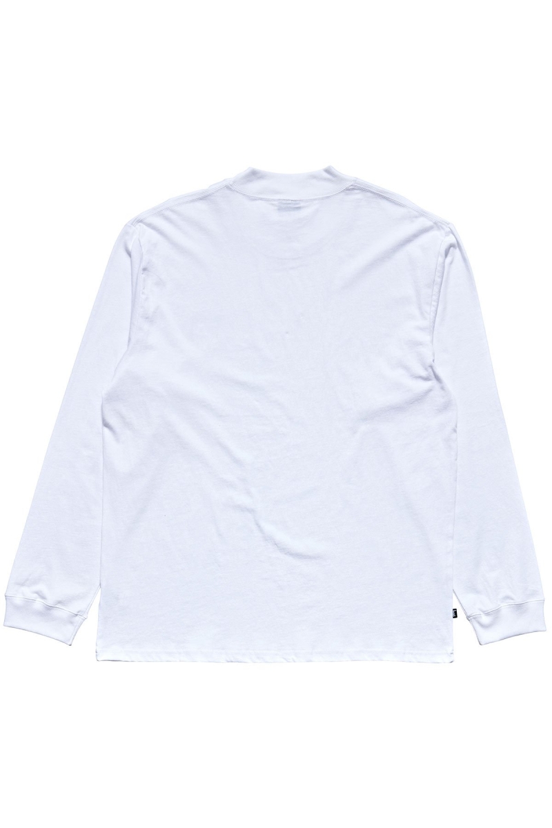 White Men's Stussy Design Sweatshirts | CA0000916