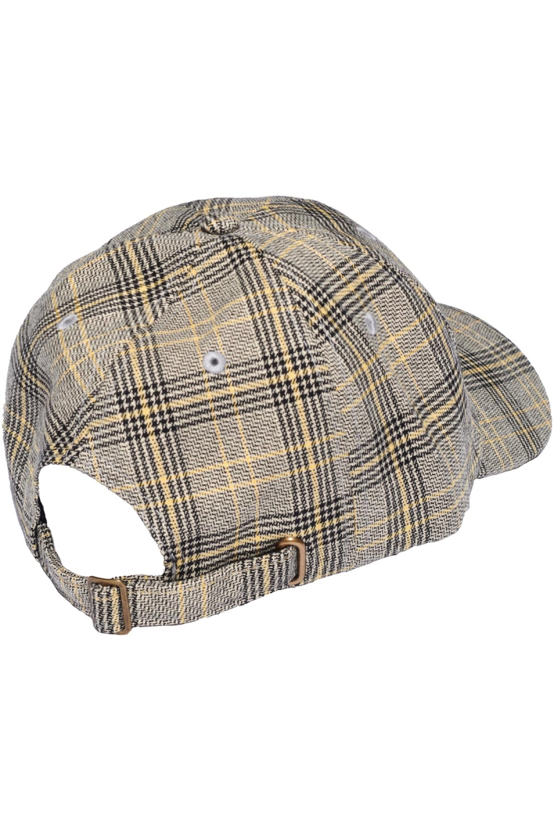 White Men's Stussy Graffiti Check Low Pro Hats | CA0000441