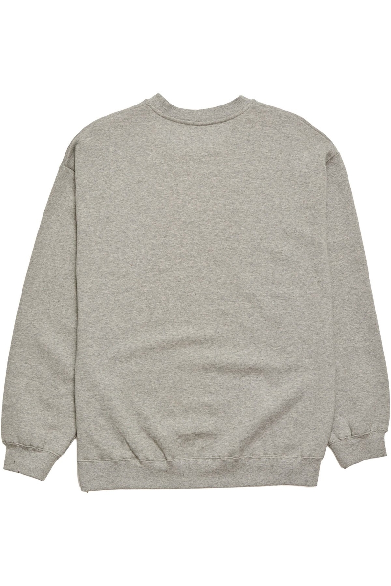 White Men's Stussy Graffiti Crew Sweaters | CA0000836