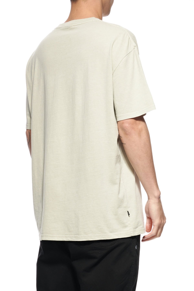 White Men's Stussy Shadow Stock SS T Shirts | CA0000262