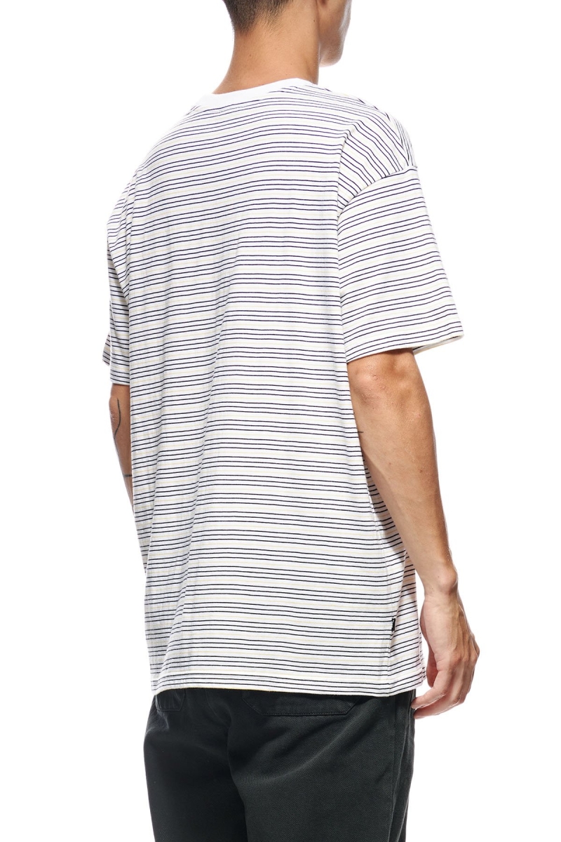 White Men's Stussy Stock Pocket SS T Shirts | CA0000275