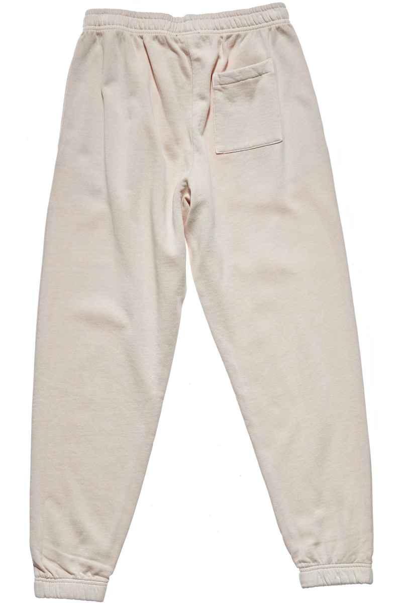 White Women's Stussy City Circle Track Pants | CA0000977