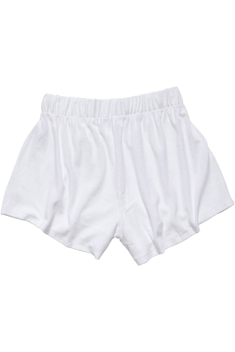 White Women's Stussy Havana Terry Beach Short Shorts | CA0000646