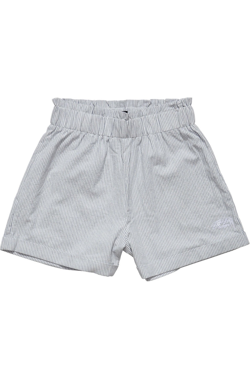 White Women\'s Stussy Shoreline Linen Beach Short Shorts | CA0000673