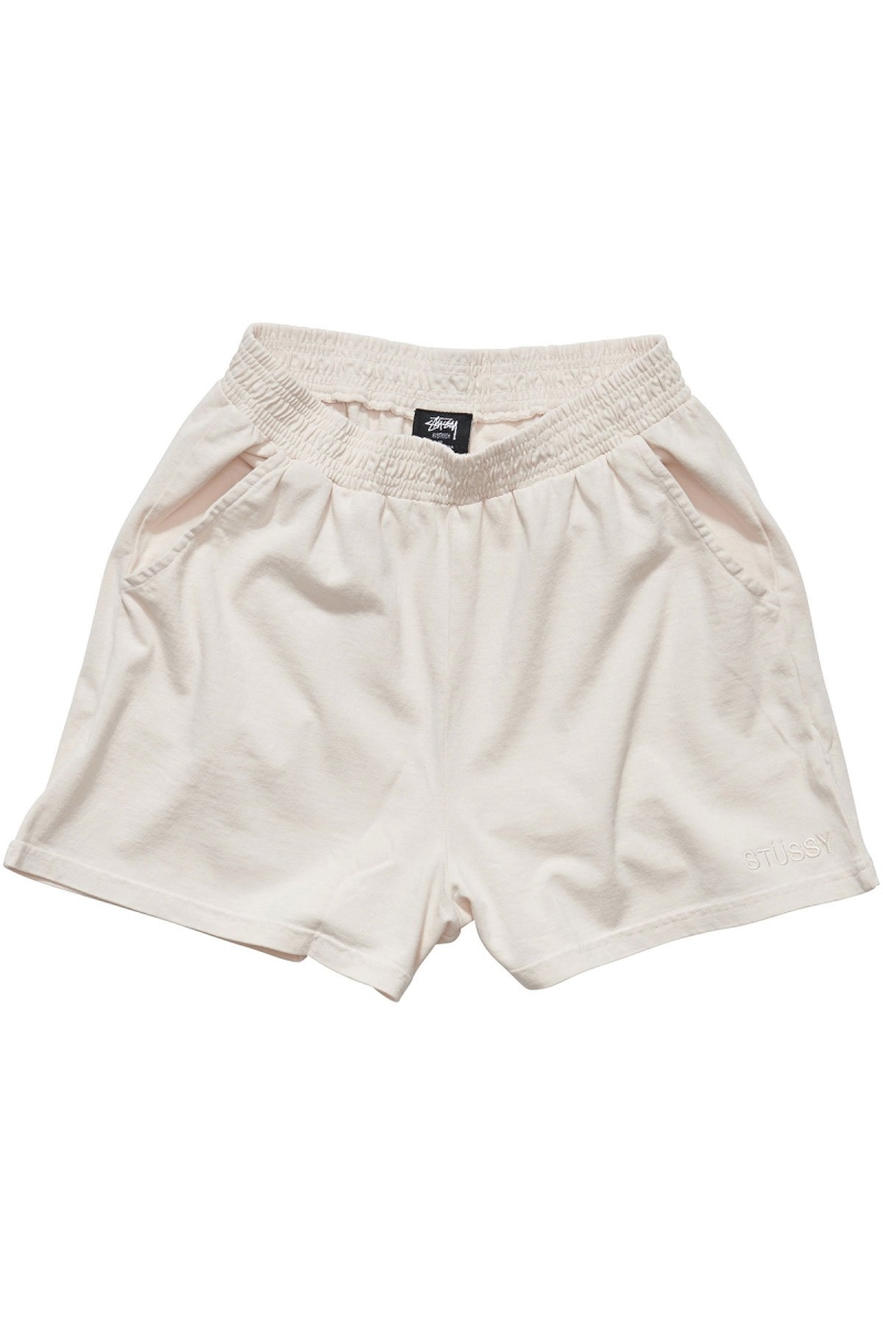 White Women\'s Stussy Trail Rugby Shorts Shorts | CA0000707