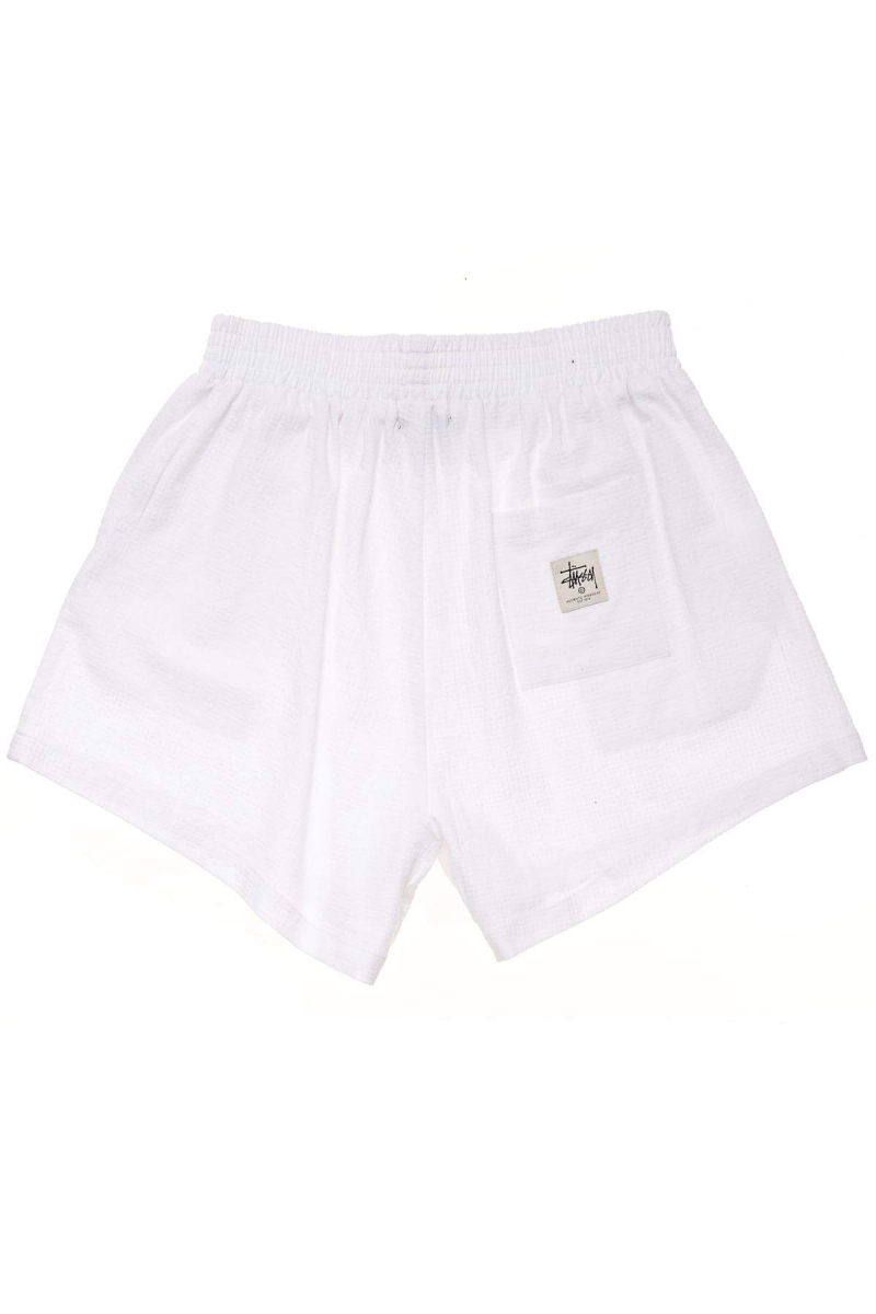 White Women's Stussy Vermont HW Short Shorts | CA0000710