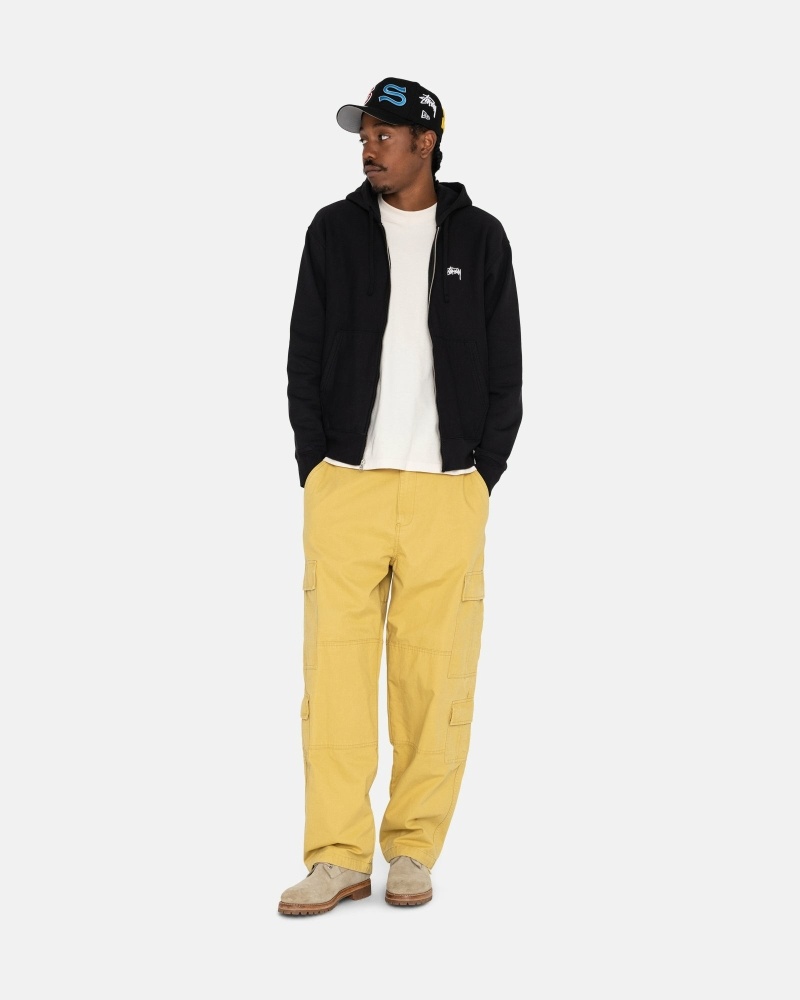 Yellow Men's Stussy Ripstop Surplus Cargo Pants | CA0000592