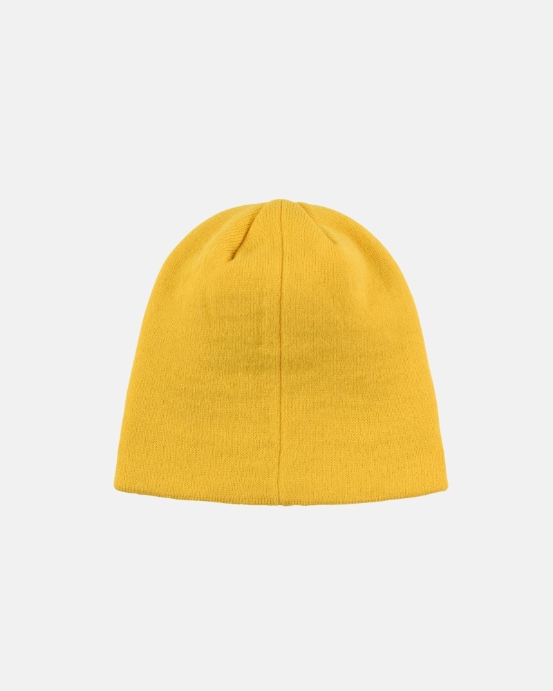 Yellow Men's Stussy Stussy Sport Jacquard Skullcap Hats | CA0000498