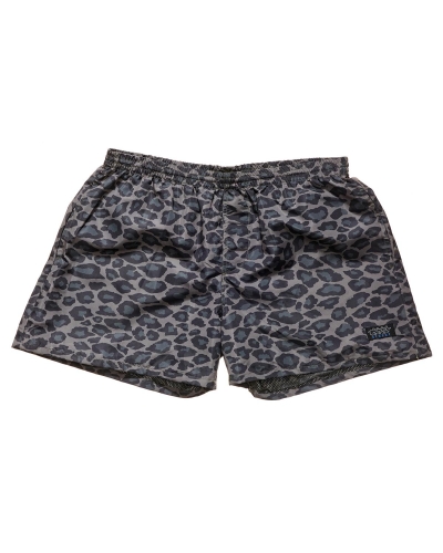 Black Men's Stussy Nylon Big Beach Shorts | CA0000653