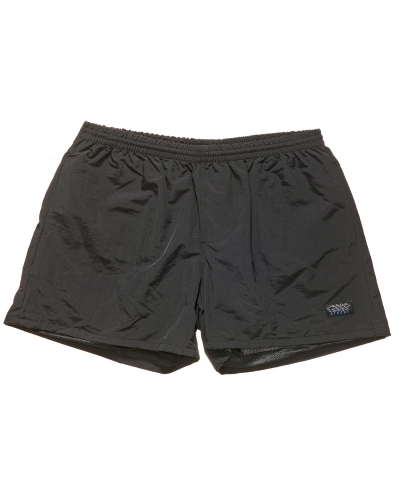 Black Men's Stussy Nylon Big Beach Shorts | CA0000654