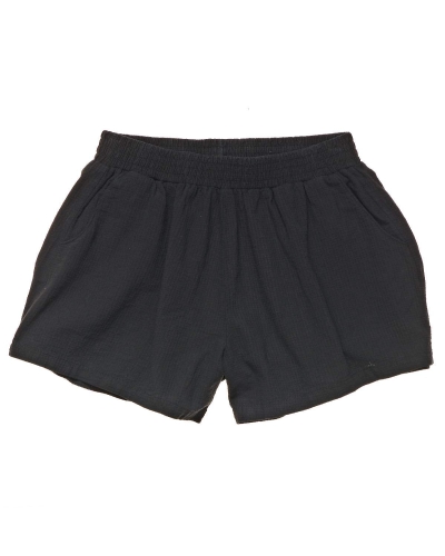 Black Women's Stussy Vermont HW Short Shorts | CA0000711