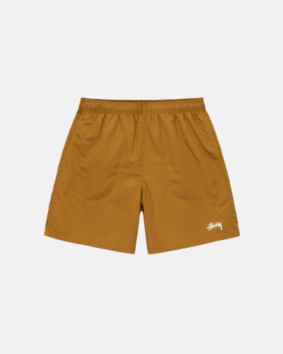 Brown Men's Stussy Stock Shorts | CA0000690