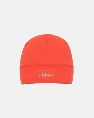 Coral Men's Stussy Ss Link Skull Caps | CA0000480