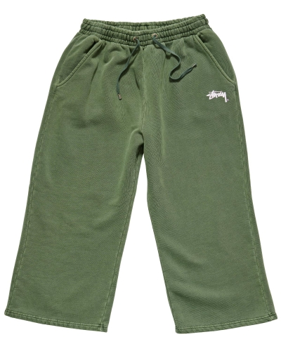 Green Women's Stussy Parkway Trackpant Track Pants | CA0000992