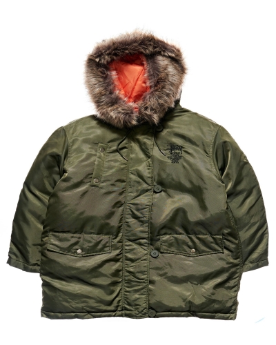 Green Women's Stussy Ryerson Military Jackets | CA0000356