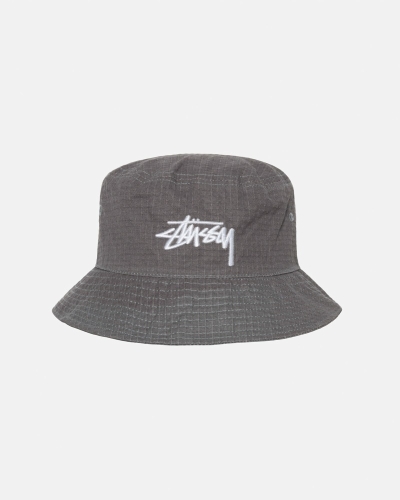 Grey Men's Stussy Thermochromatic Bucket Hats | CA0000502