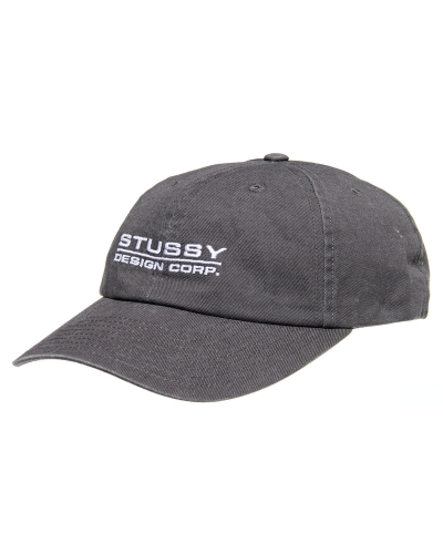 Grey Women's Stussy Corp. Low Pro Hats | CA0000422