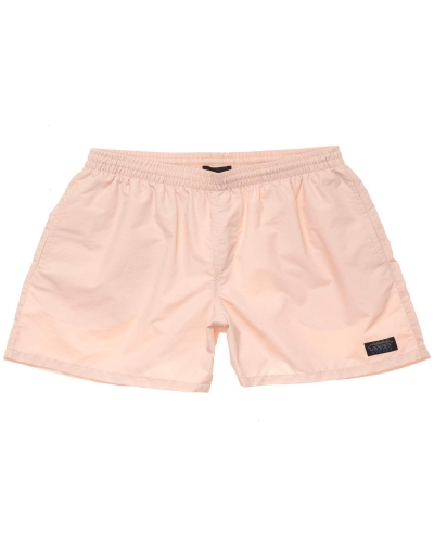 Orange Men's Stussy Nylon Big Beach Shorts | CA0000652