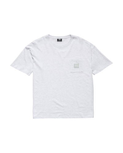 White Men's Stussy Graffiti Label SS T Shirts | CA0000180