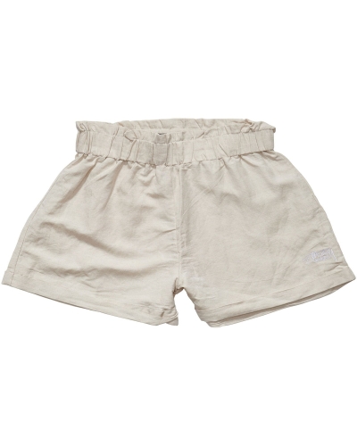 White Women's Stussy Shoreline Linen Beach Short Shorts | CA0000672